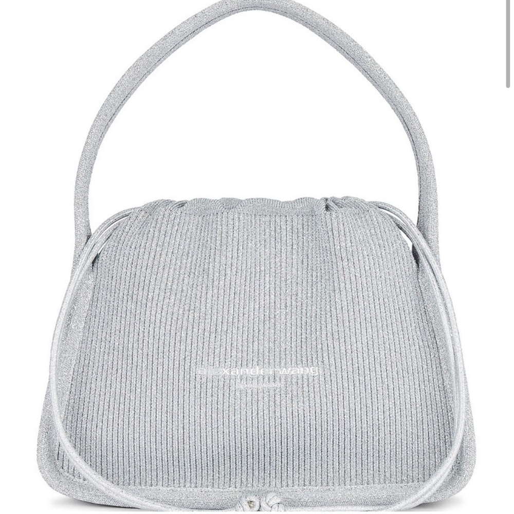 Alexander Wang Elegant Gray Women's Bag (glitter)